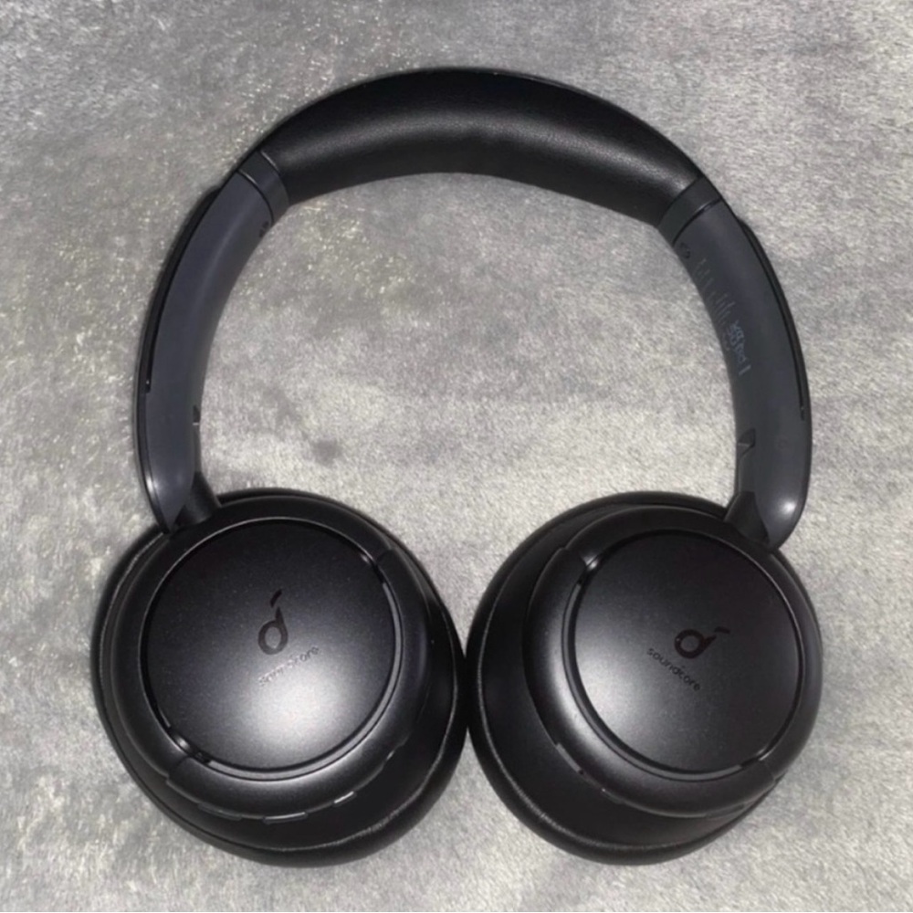 Soundcore Black Over-Ear Wireless Headphones - Active Noise Cancelling
